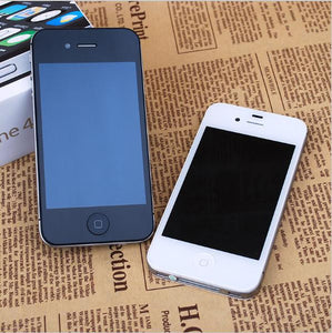 iPhone4S Original Unlocked Apple iPhone 4S IOS Dual Core 8MP WIFI WCDMA Mobile Cell phone Smartphone TouchScreen iCloud itunes  -Gautam store pp slkd