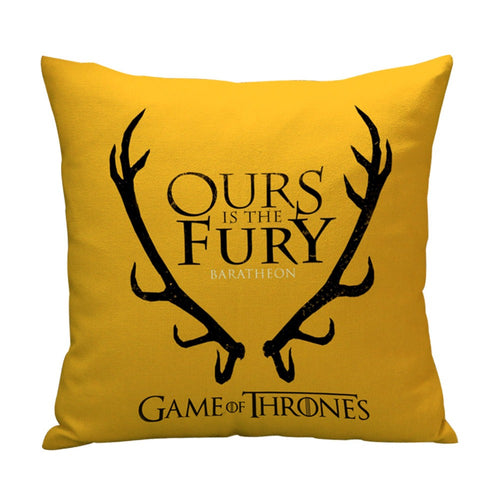 Game of Thrones House Sigils Home Decorative Covers Flat Pillow Case Pillow Cover Fast shipping PTSP  -Gautam store pp slkd