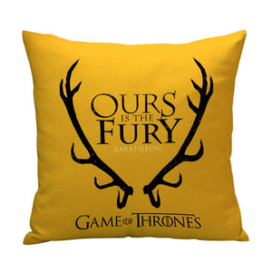 Game of Thrones House Sigils Home Decorative Covers Flat Pillow Case Pillow Cover Fast shipping PTSP  -Gautam store pp slkd