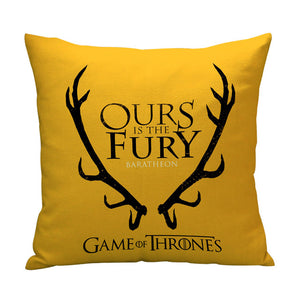Game of Thrones House Sigils Home Decorative Covers Flat Pillow Case Pillow Cover Fast shipping PTSP  -Gautam store pp slkd