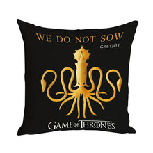 Game of Thrones House Sigils Home Decorative Covers Flat Pillow Case Pillow Cover Fast shipping PTSP  -Gautam store pp slkd