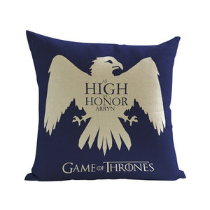 Game of Thrones House Sigils Home Decorative Covers Flat Pillow Case Pillow Cover Fast shipping PTSP  -Gautam store pp slkd