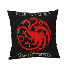 Game of Thrones House Sigils Home Decorative Covers Flat Pillow Case Pillow Cover Fast shipping PTSP  -Gautam store pp slkd
