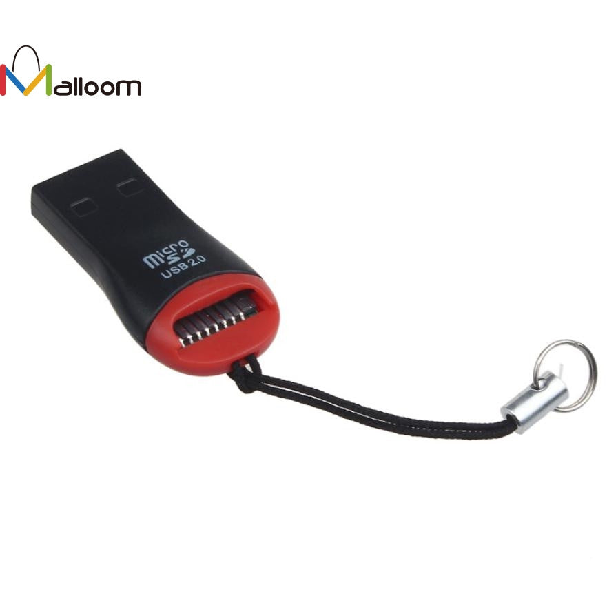 2016 High Quality New High Speed USB 2.0 Mini Micro SD  8-pin Memory Card Reader  -Gautam store pp slkd