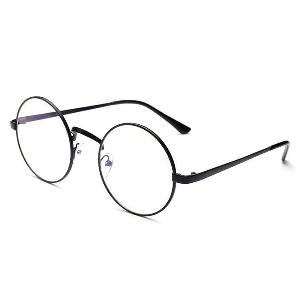 Fashion Unisex Classic Metal Frame Mirror Rounded Glasses  -Gautam store pp slkd