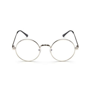 Fashion Unisex Classic Metal Frame Mirror Rounded Glasses  -Gautam store pp slkd