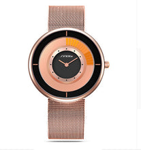 SINOBI Fashion Unique Rotating Luxury Ultra-thin Steel Watch  -Gautam store pp slkd