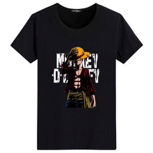 2018 Summer One Piece T Shirt Men Monkey D Luffy T Shirts New Short Sleeve Cotton Anime Zoro Ace Law T-shirt Tee Free Shipping  -Gautam store pp slkd