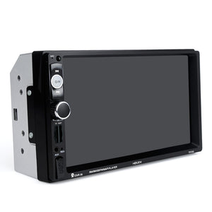 7.0 Inch Car Stereo MP5 Player with Bluetooth Touch Screen FM Radio Rear View Camera (7018G+Camera)  -Gautam store pp slkd