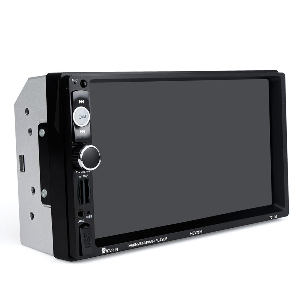 7.0 Inch Car Stereo MP5 Player with Bluetooth Touch Screen FM Radio Rear View Camera (7018G+Camera)  -Gautam store pp slkd