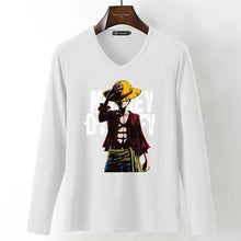 New summer Man Anime One Piece Luffy Printed t shirt high quality cotton raglan men t-shirt casual Slim fit tops tees for fans  -Gautam store pp slkd