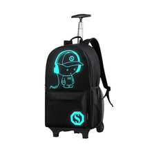 Creative Anime Luminous Backpack One Piece King Noctilucent Backpack Cool Luffy Backpack with Chargi...  -Gautam store pp slkd